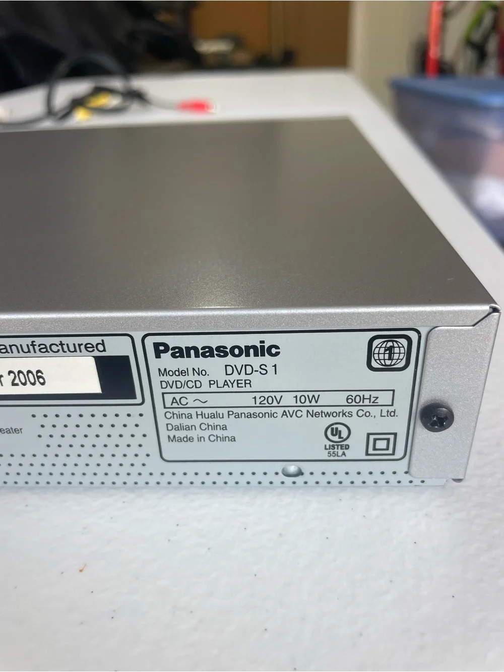 Panasonic compact dvd